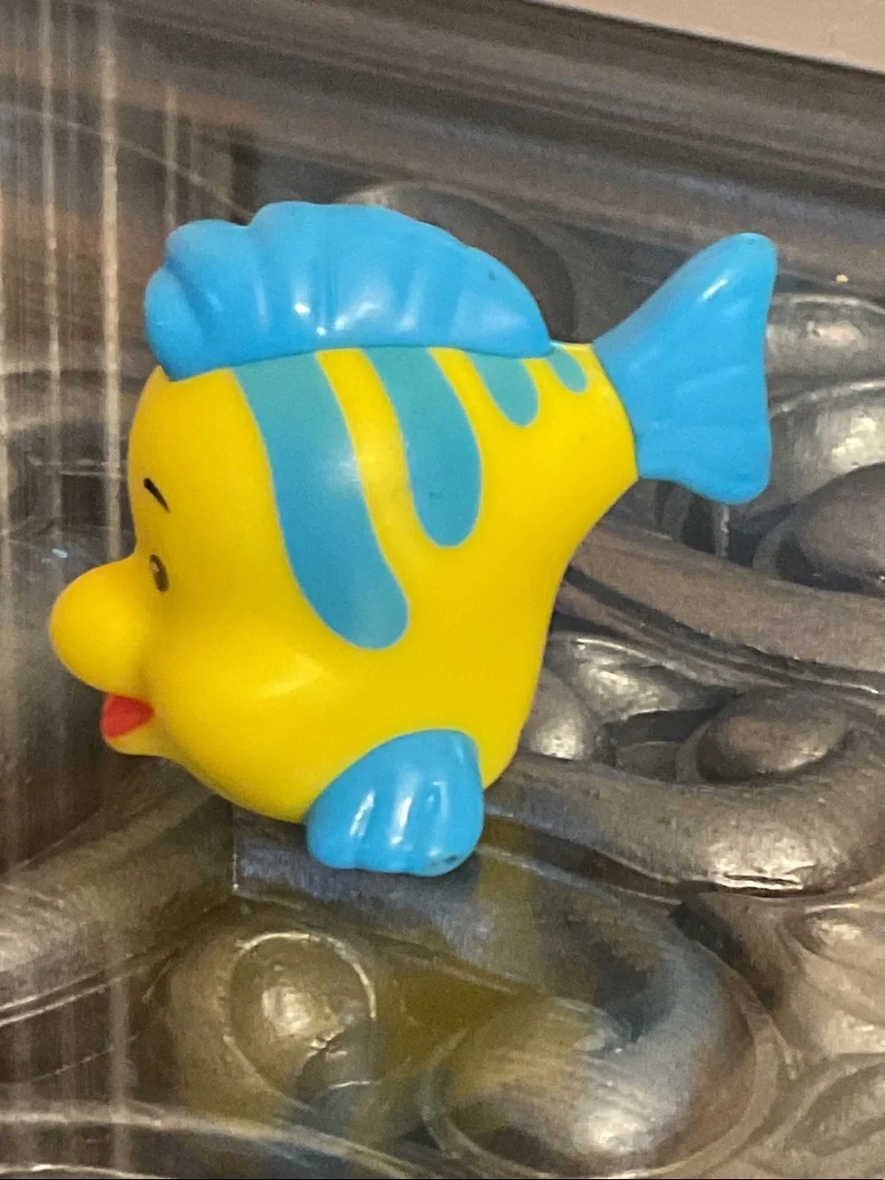 Little People Flounder Little Mermaid Yellow and Blue Fish Play Figure